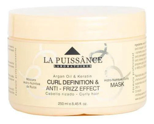 La Puissance Máscara Linea Curly Nutritiva De Rulos 250ml