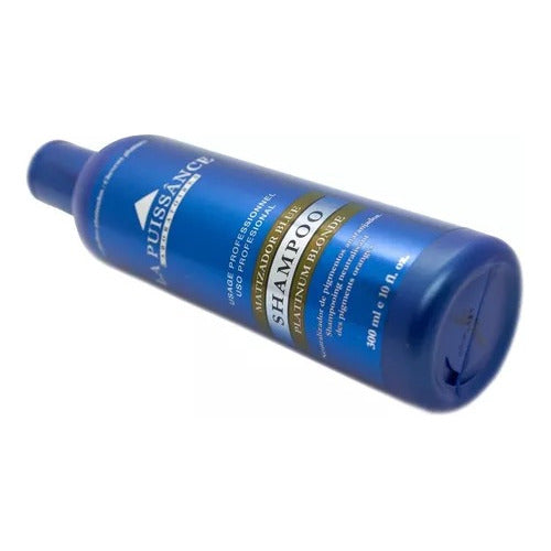 Kit Shampoo Matizador Blue X 300 Ml + Mascara Matizado