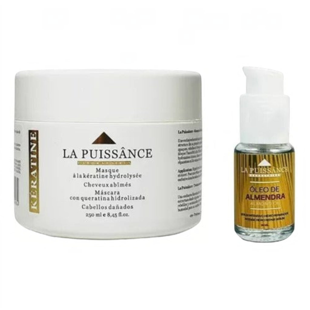 La Puissance Kit Mascara Argan X250gr + Keratina X250gr