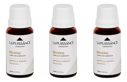 Ampolla Cabellos Dañados Keratine La Puissance X15ml