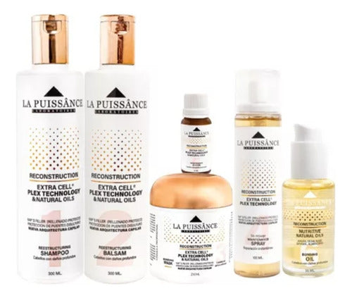 La Puissance Extra Cell Shampoo Mascara Serum Ampolla Spray