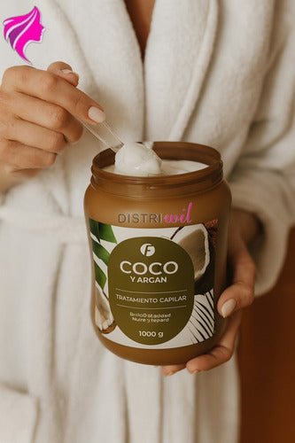 Tratamiento Capilar Argan Y Coco Frilayp X1000g Nutricion