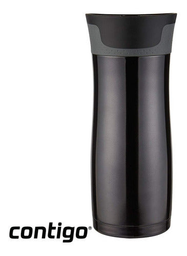 Vaso Termico Contigo Acero Inox West Loop Negro 473ml - Negro