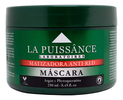 Máscara Matizadora Anti Red Con Argan La Puissance X250ml