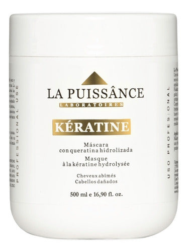La Puissance Keratina Antifrizz Máscara Cabello Seco X500ml