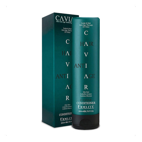 Acondicionador Brillo Fidelite Caviar Cabello Graso 260ml