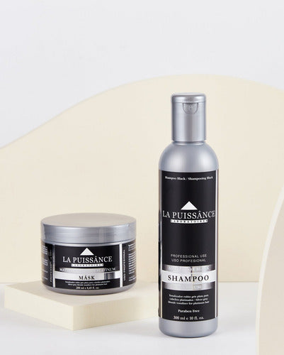 Mascara Matizadora La Puissance Linea Black Platinum 300ml
