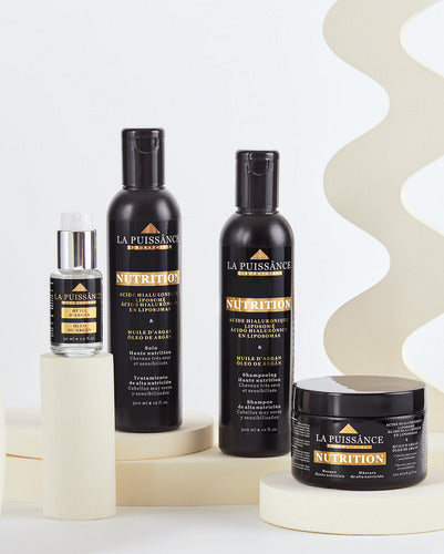 Kit La Puissance Shampoo Keratina + Shampoo Argan Nutricion