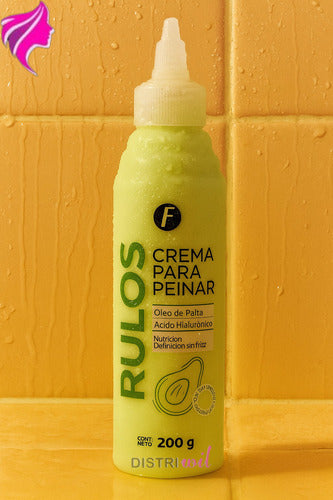 Crema Para Peinar Rulos Frilayp X200g Con Oleo De Palta