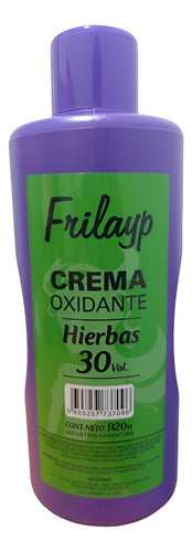 Crema Oxidante Hierba Frilayp X 30 Vol X920ml Hierbas