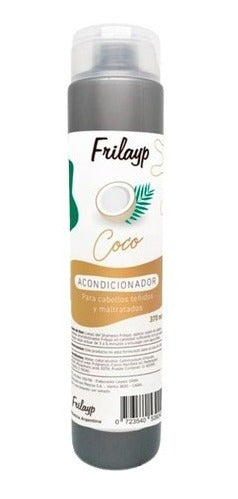 Shampoo + Acondicionador + Baño Coco X240g Frilayp