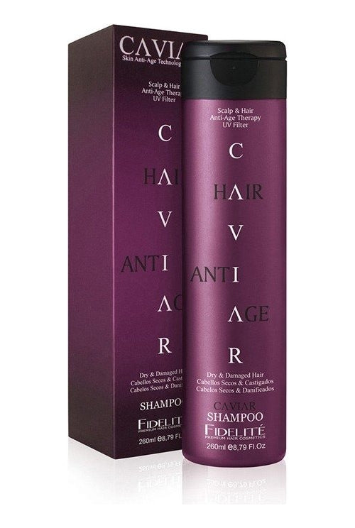 Kit Fidelite Caviar Shampoo + Acond + Masc + Protect Termico