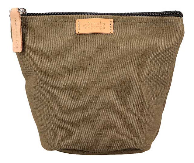 Porta Yerba Para Mate Poncho Pampa Color Azul 100% Algodon