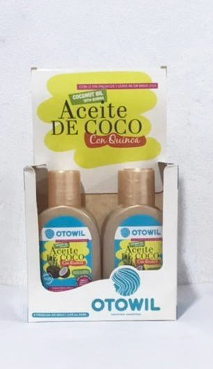 Protector Termico Aceite De Coco En Frasco X6uni X 60ml