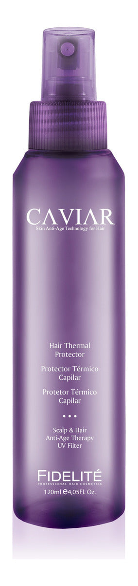 Kit Fidelite Caviar Shampoo + Acond + Masc + Protect Termico