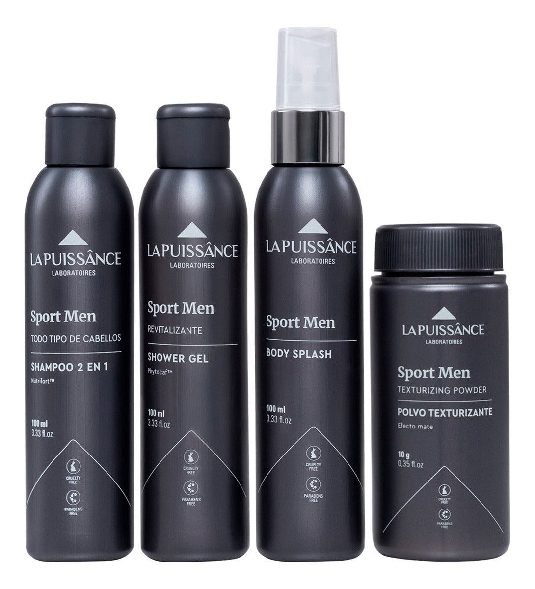 La Puissance Kit Sport Men Todo Tipo Cabello Con Estuche