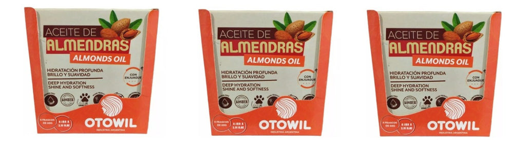 Aceite De Almendras Capilar Hidratacion Profunda 60m 18uni