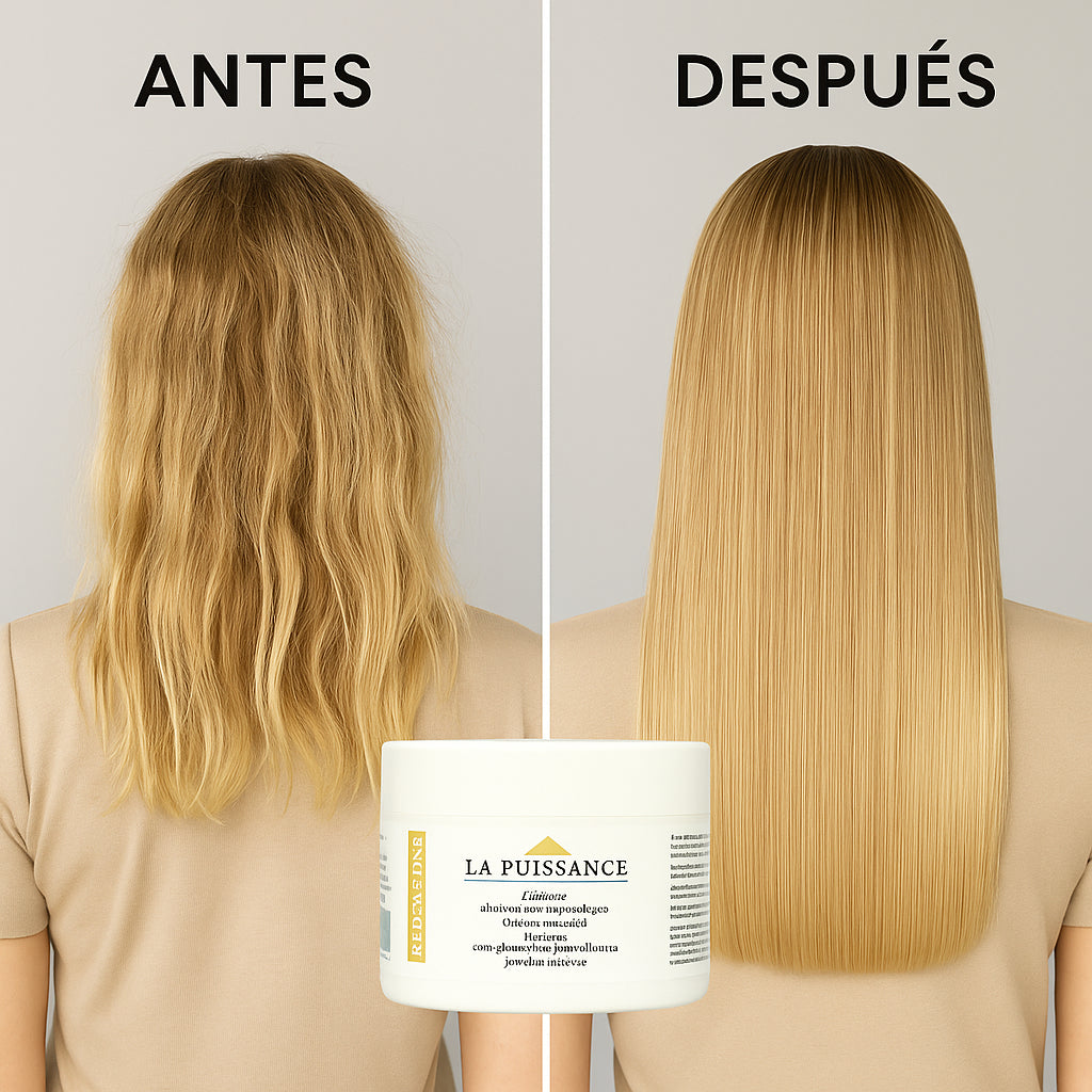 Tratamiento Capilar Keratina Hidrolizada X250g La Puissance Cabellos Dañados - Nutricion Brillo Suavidad Hidratacion - Uso Profesional Ideal Estetica Salon