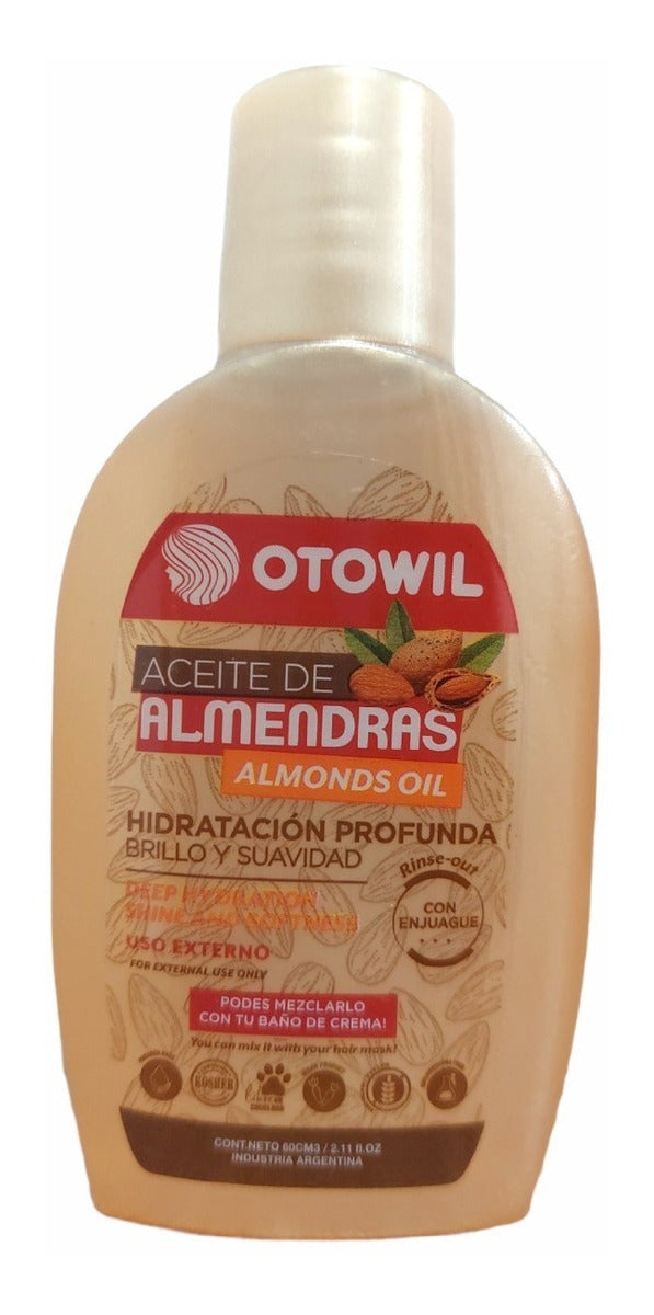 Aceite De Almendras Brillo Y Suavidad Frasco X60g Caja 6uni
