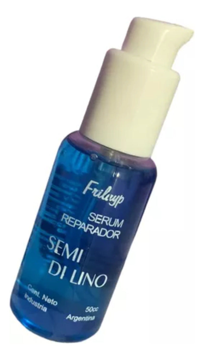 Serum Reparador De Puntas Semi Di Lino 50cc 12unid Frilayp
