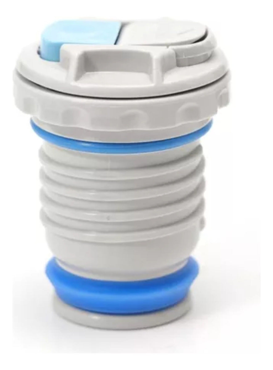 Termo Thermos Bala Matero 1000ml Acero Inoxida Pico Cebador Gris Acero