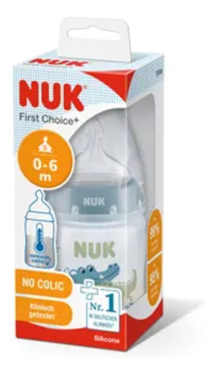 Kit 2 Mamaderas 0-6m Firstchoice Cocodrilo Jirafa Nuk 150ml Animales