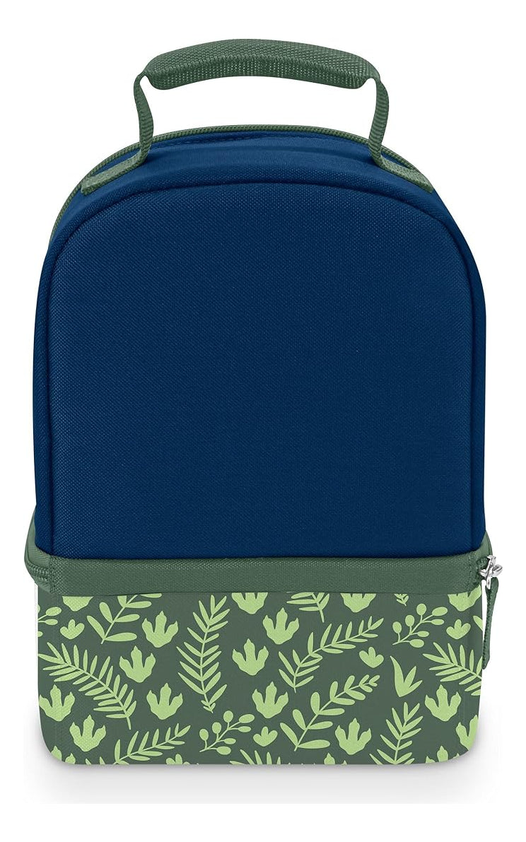 Lonchera Escolar Termica Reino Dinosaurio Thermos Kids Verde Dinosaur Kingdom