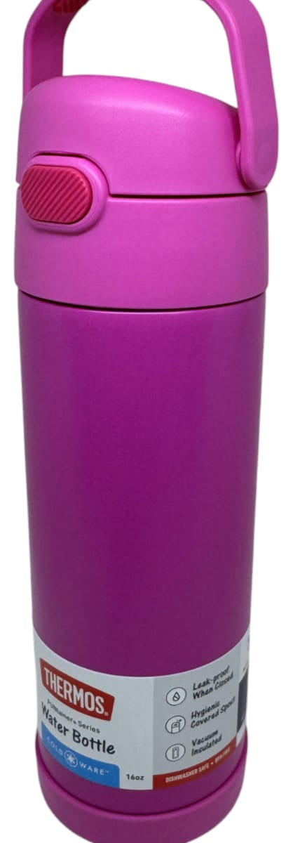 Botella Termica Thermos Funtainer 12 Horas Frio Rosa 470ml Fucsia