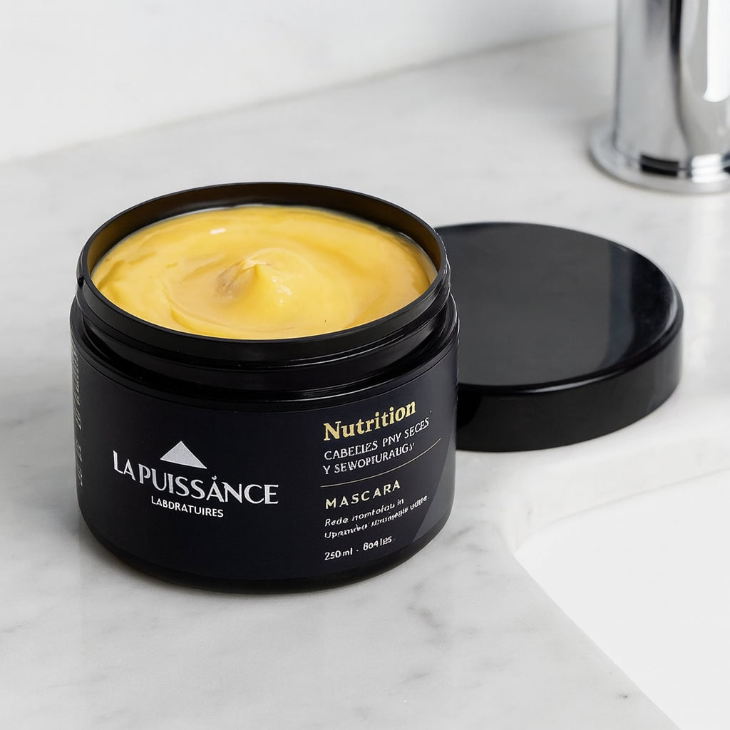 Mascara Capilar Nutricion La Puissance Acido Hialuronico En Liposomas Con Argan X250g Cabello Muy Seco - Uso Profesional Hidratacion Brillo Suavidad Humectacion Renovacion Restauradora