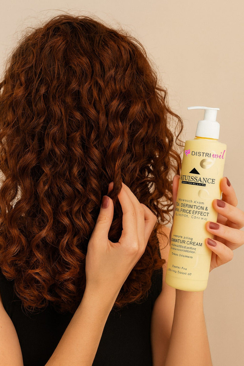 Crema Peinar Rulos Modeladora Curly La Puissance X250ml Ideal Uso Profesional Estetica Peluqueria Salon Belleza - Rulos Hidratados Brillosos Nutridos