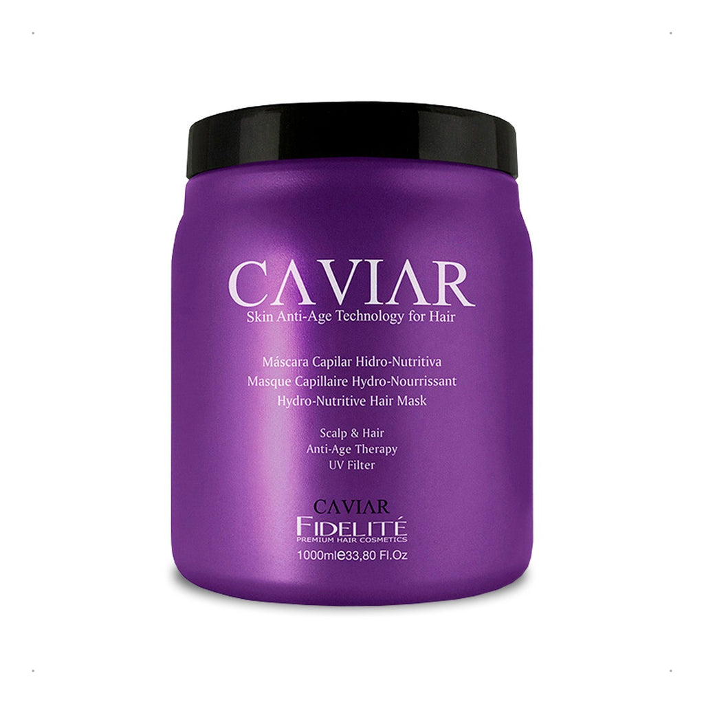 Kit Caviar Mascara 1kg + Revelador 20vol + Protector Termico