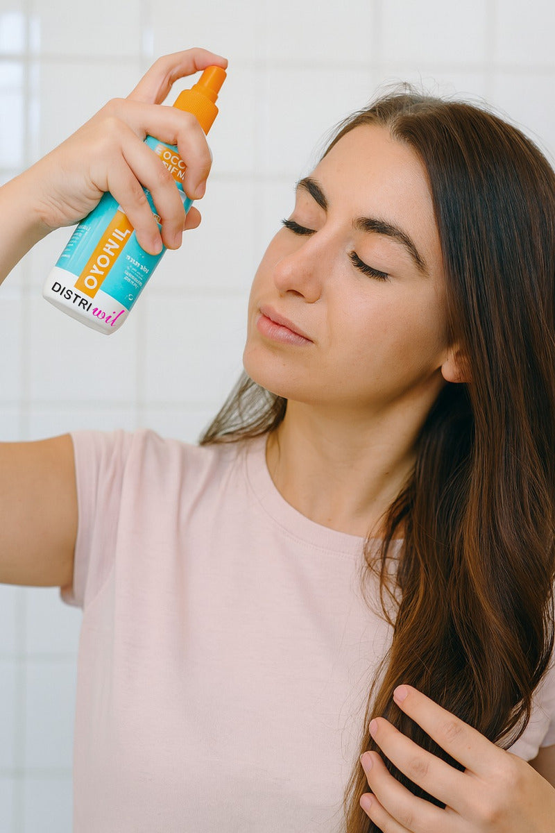Tratamiento En Spray Otowil Socorro Capilar X180ml Con Aceite De Argan All In One Hair - Anti Frizz Multifuncion Vitaminico Protector Termico Sin Enjuague Brillo Acabado Luminoso - Uso Profesional