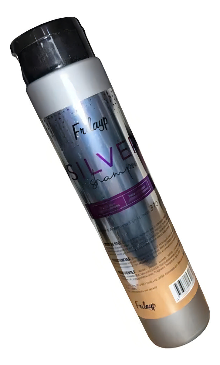 Shampoo Cabello Blanco Grises Matizador Silver Frilayp 370ml