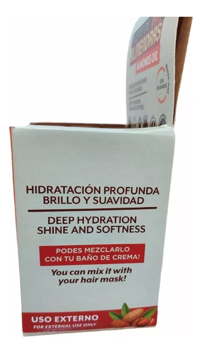 Aceite De Almendras Capilar Hidratacion Profunda 60m 18uni