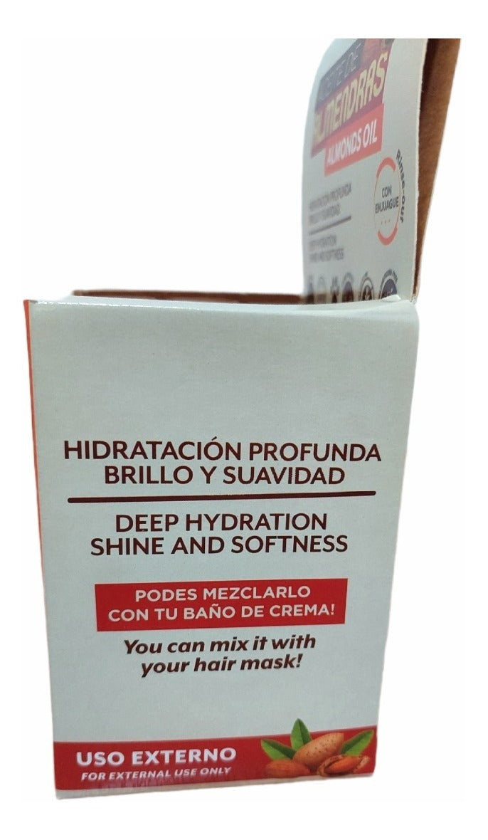 Aceite De Almendras Brillo Y Suavidad Frasco X60g Caja 6uni