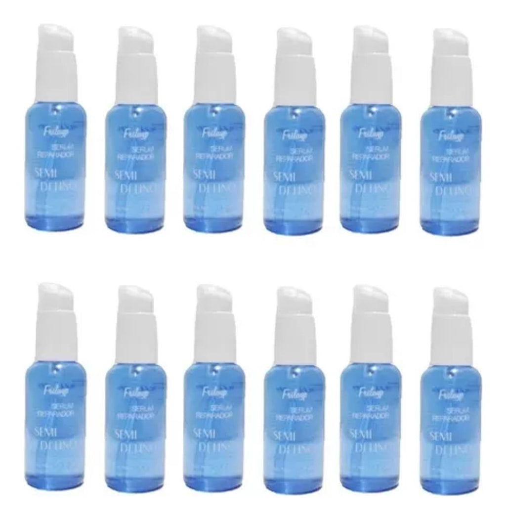Serum Reparador De Puntas Semi Di Lino 50cc 12unid Frilayp