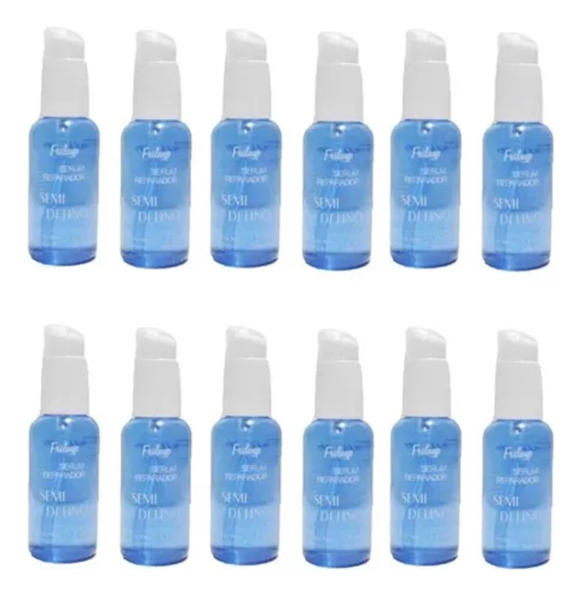 Serum Reparador De Puntas Semi Di Lino 50cc 12unid Frilayp