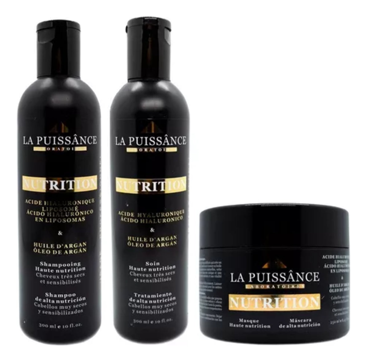 Kit La Puissance Argan Shampoo + Acondicionador X1000ml