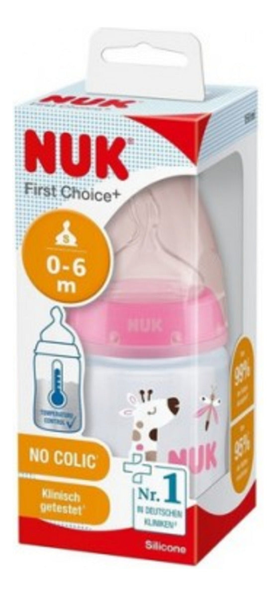 Kit 2 Mamaderas 0-6m Firstchoice Cocodrilo Jirafa Nuk 150ml Animales