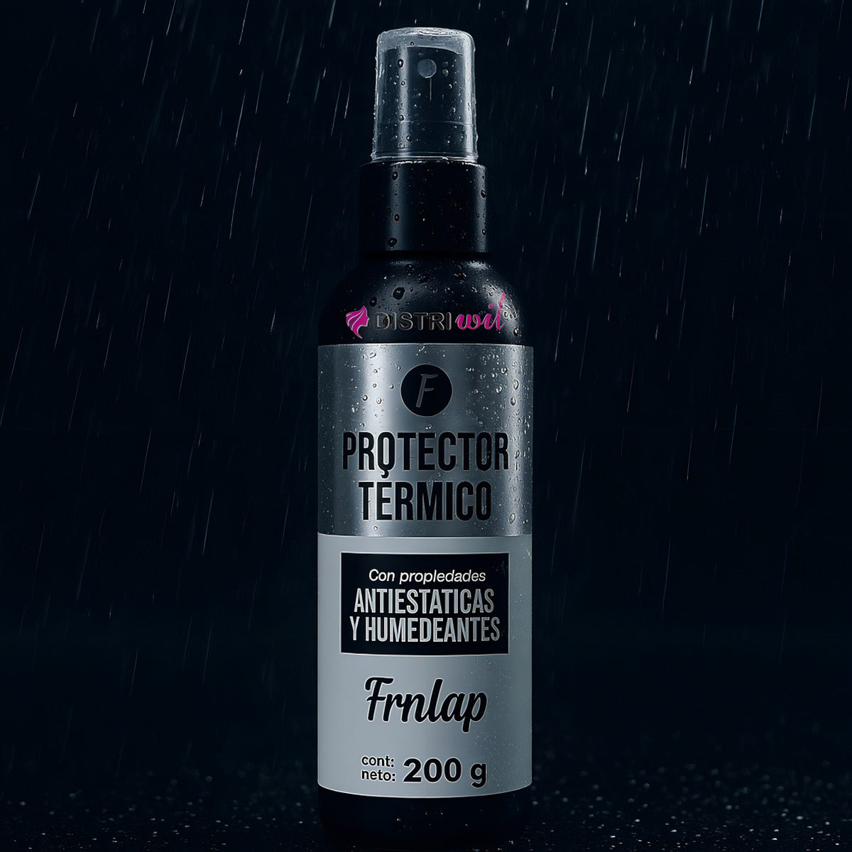 Protector Termico Antiestaticas Y Humectante Frilayp X200g Ideal Uso Pre Planchita Cepillos Termicos Y Secadores - Proteje Con Filtro Uv Hidrata Y Suaviza
