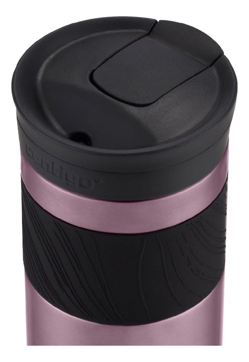 Vaso Acero Inox Byron 473 Ml Contigo Color Rosa Metálico Rosa Metálico Vervain