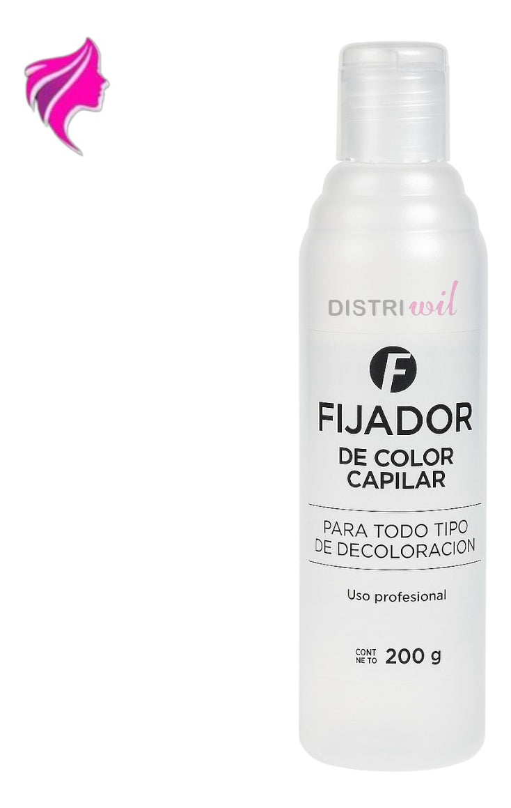 Fijador de Color Capilar Frilayp X200g Para Todo Tipo de Decoloracion Uso Profesional Color - Sella Coloracion Fortalece el Tinte Evitando Desvanecimiento - Color Intenso y Duradero