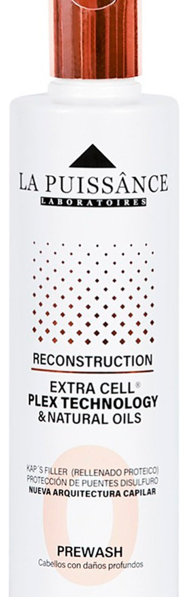 La Puissance Extra Cell Pre Whash Reconstrucción Pelo Paso 0