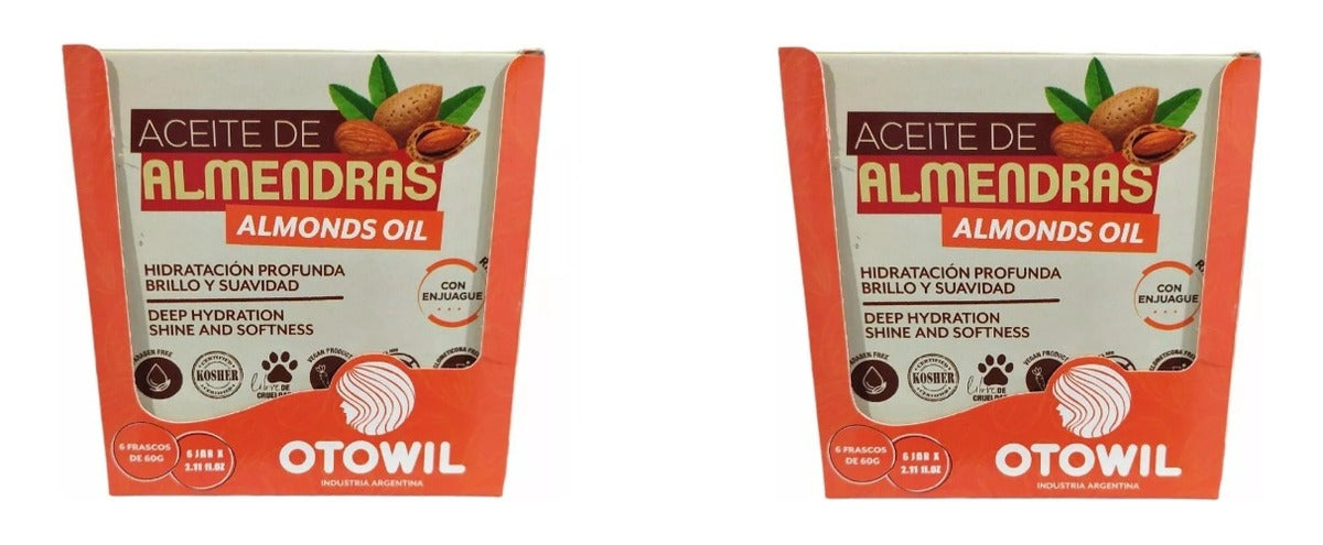 Aceite De Almendras Capilar Hidratacion Profunda 60m X36uni