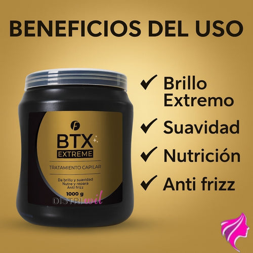 Baño De Crema Botox + Nutricion + Brillo   Frilayp X1000g.