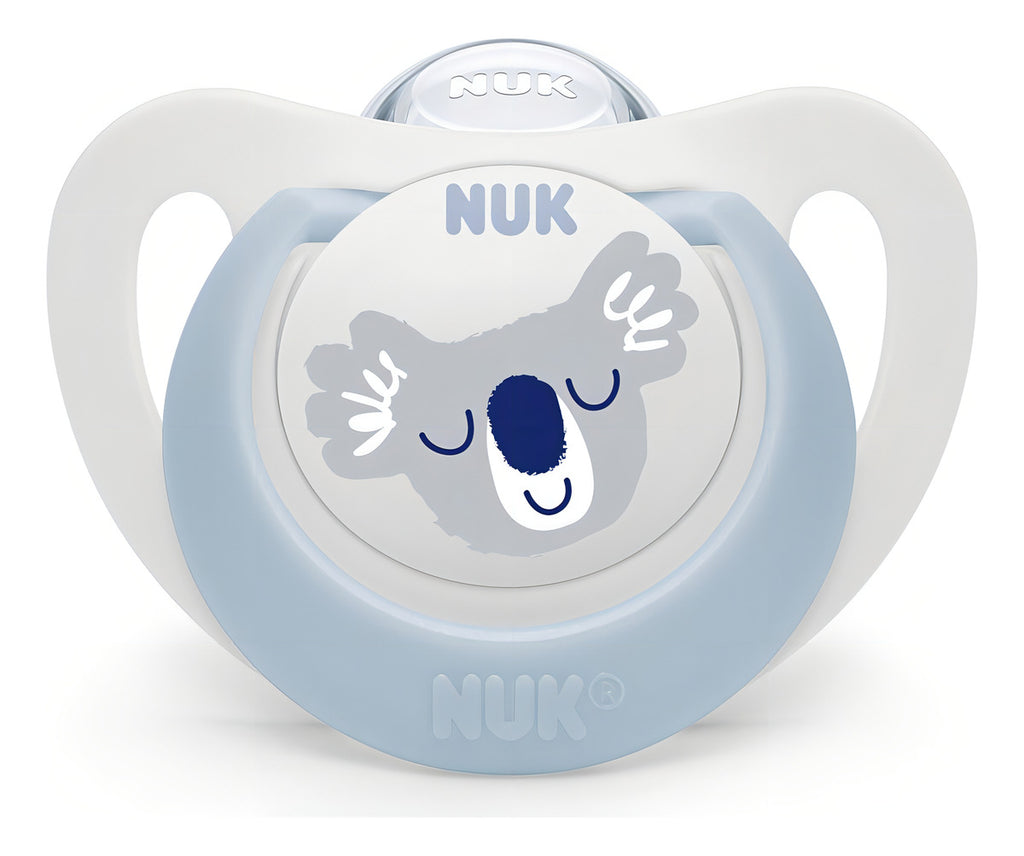 Chupetes Nuk Star Day & Night Bebe Luminoso Pack X 2 Un Color 0/6 Gato