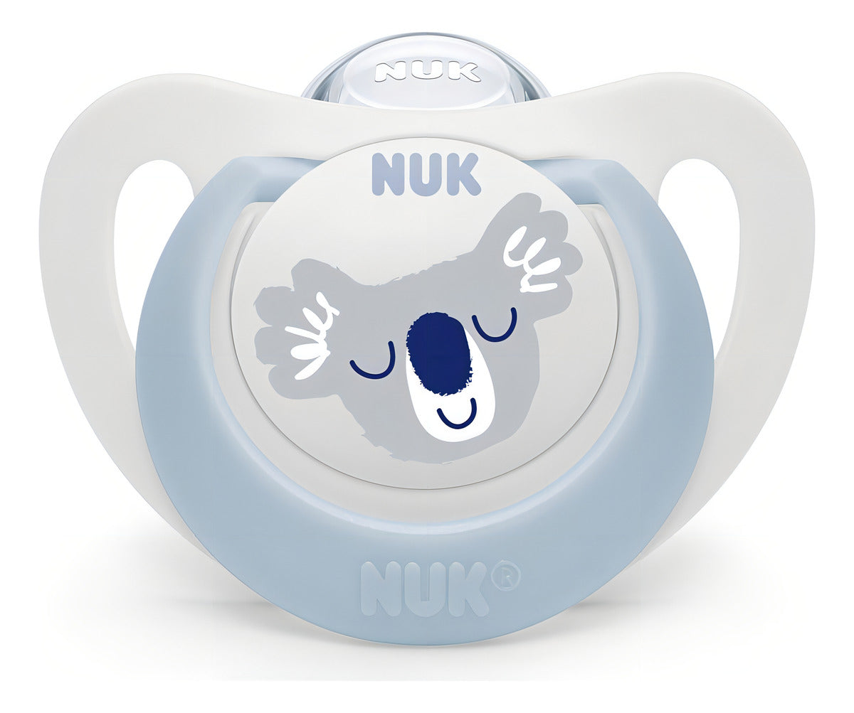 Chupetes Nuk Star Day & Night Bebe Luminoso Pack X 2 Un Color 0/6 Gato