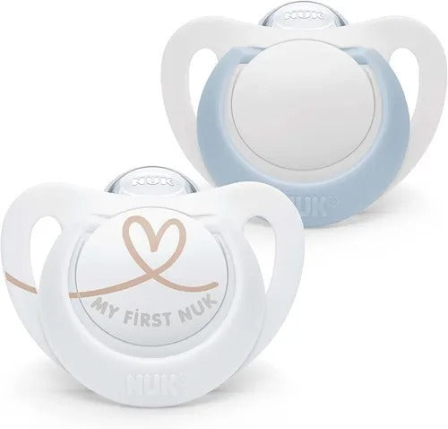 Chupetes Nuk Star Day & Night Bebe Luminoso Pack X 2 Un Color 0/6 Gato
