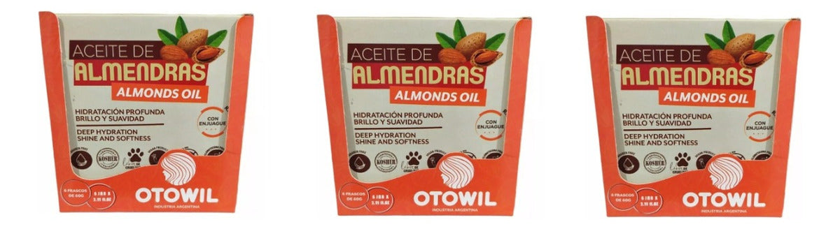 Aceite De Almendras Capilar Hidratacion Profunda 60m 18uni