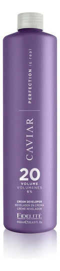 Revelador Oxidante X 900 Ml Caviar - Fidelite 20 Vol. Tono Violeta
